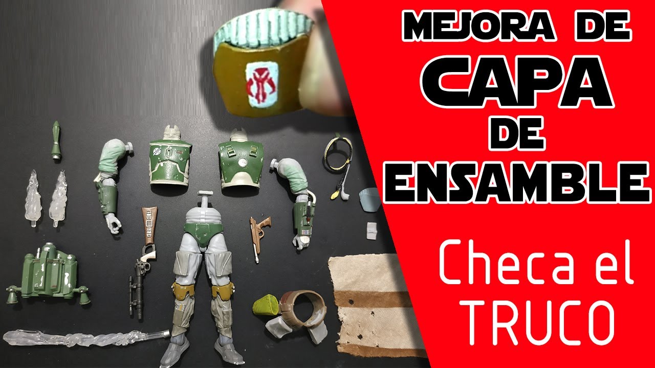 Custom Black Series - CAPA Y ENSAMBLE - Boba Fett.