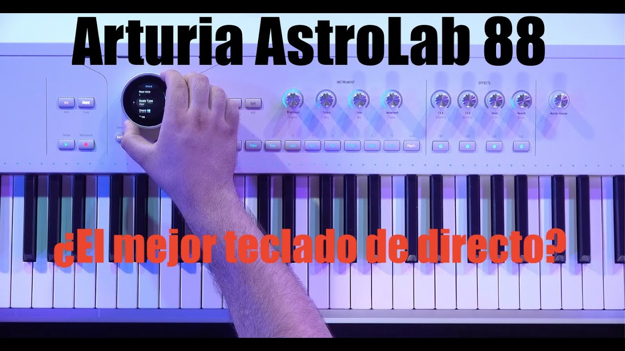 Arturia AstroLab 88: ¿el mejor teclado para directo sin ordenador? Review en español