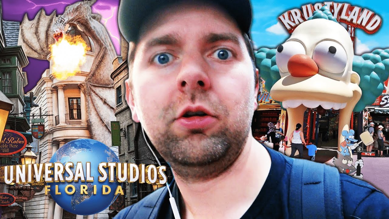 DIE GEGENSÄTZE könnten NICHT GRÖẞER sein 😂 WINKELGASSE & SPRINGFIELD NACHBAU 😱 Universal Studios
