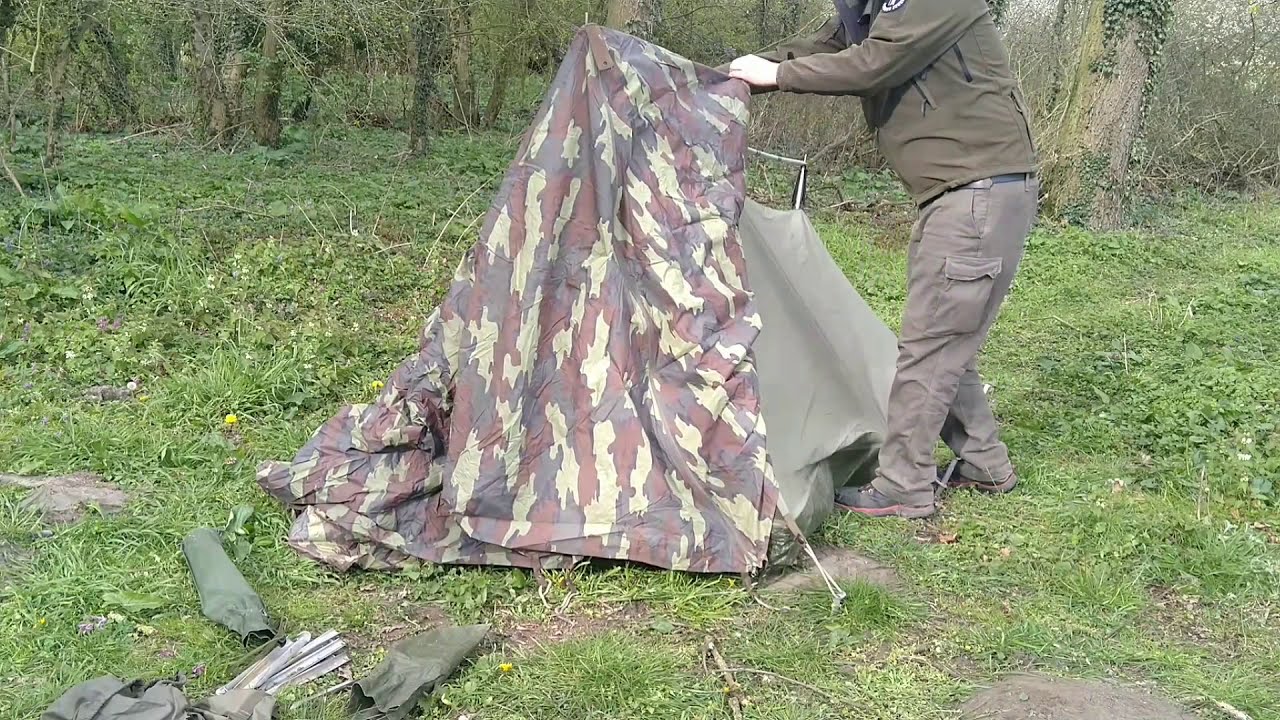 Das Belgische Armee Zelt M90 in Jigsaw 😁😁