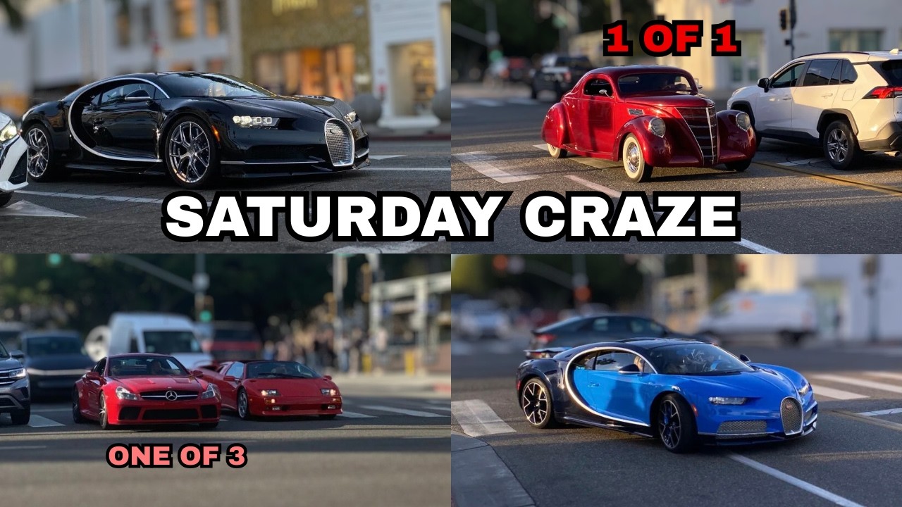 BUGATTI'S, VOODOO PRIEST, AND MORE! | Rodeo Drive Saturday Spotting