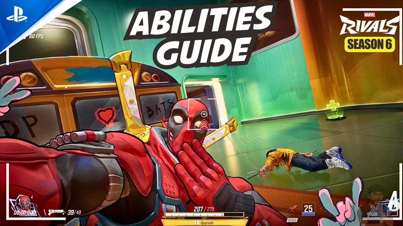 First Look Marvel Rivals Deadpool Abilities Guide & Gameplay Showcase