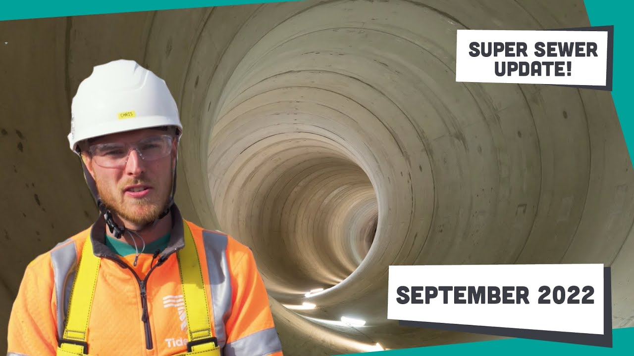 Abbey Mills, where London's Super Sewer will connect to the Lee Tunnel