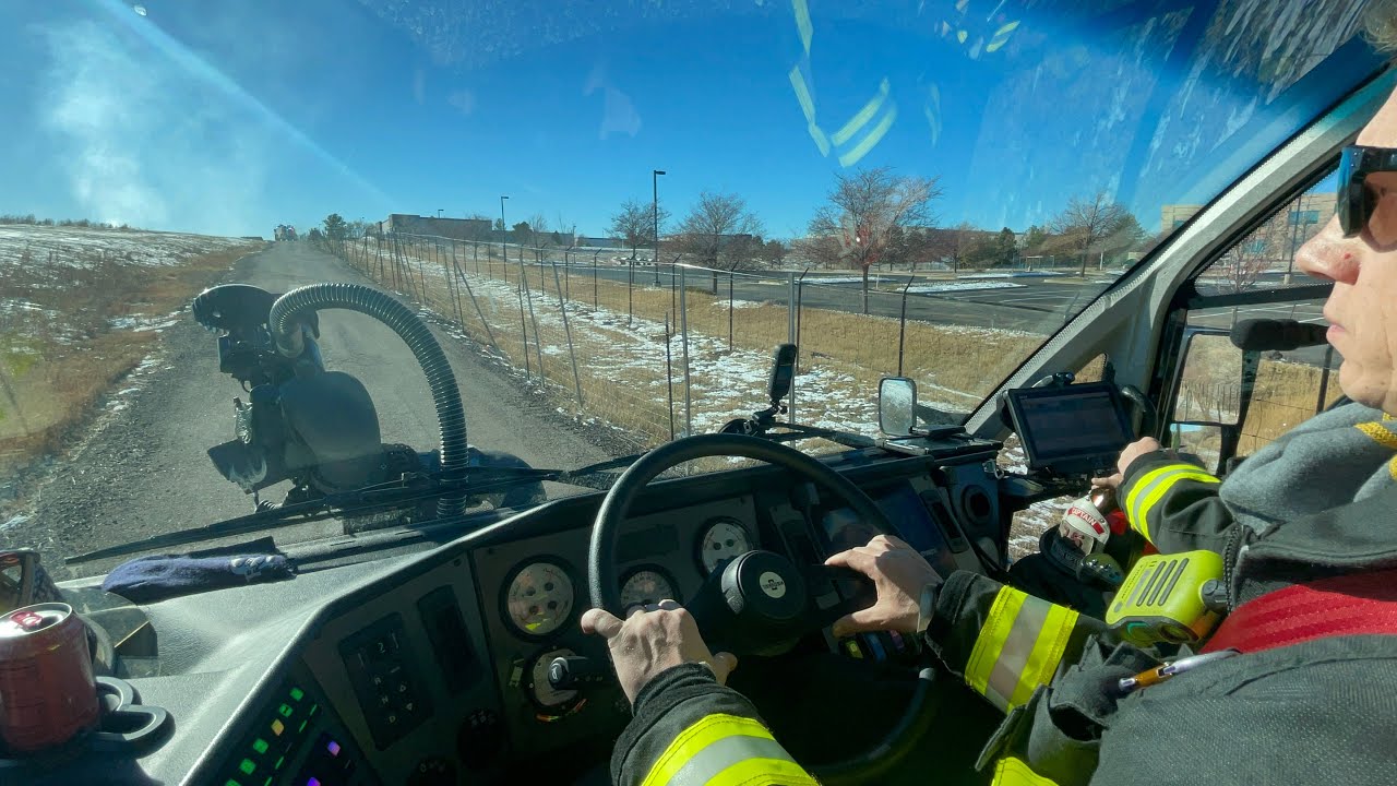 SMFR Red 1 Ride Along -ARFF Drill