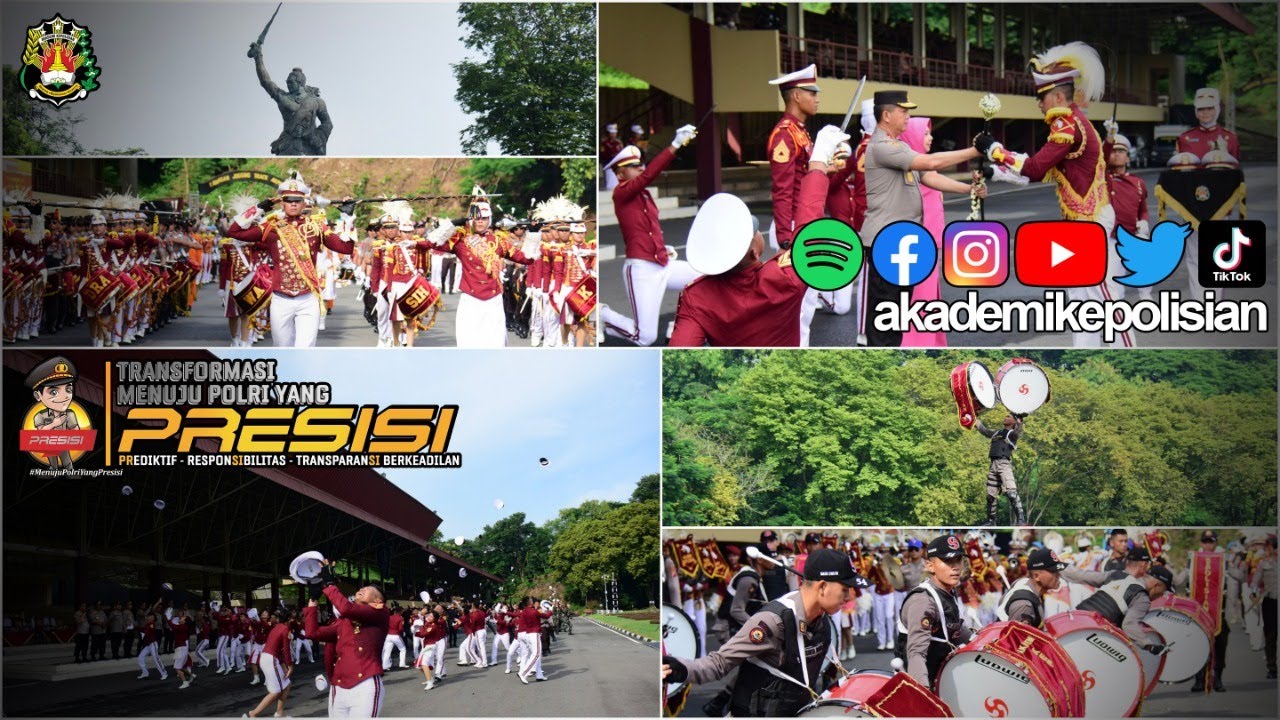 ALIH KEMAMPUAN DRUM CORPS CENDERAWASIH AKADEMI KEPOLISIAN