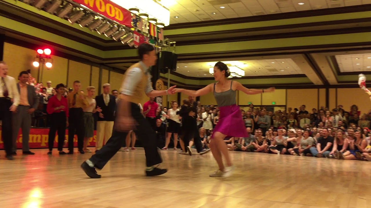 Open Lindy Competition   Camp Hollywood 2017