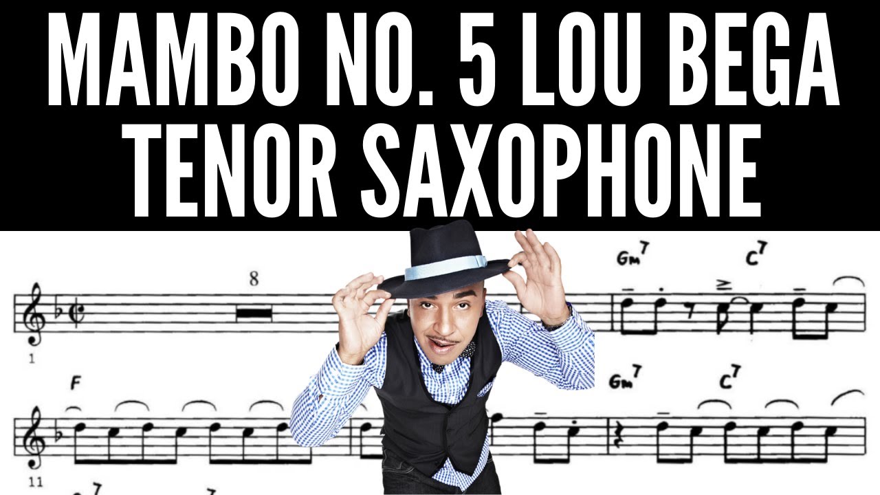 MAMBO NO. 5 [LOU BEGA] TENOR SAX SHEET MUSIC | ROLF BECKER