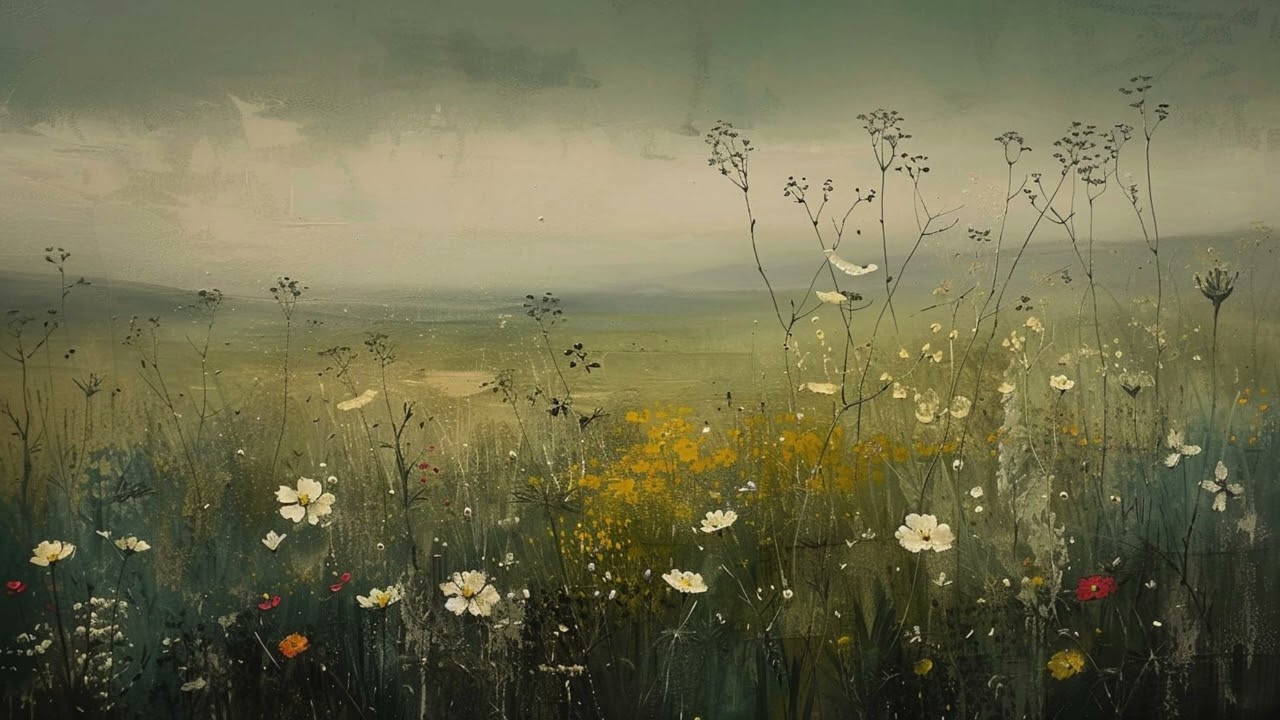Vintage Floral Free Tv Art Wallpaper Screensaver Home Decor Samsung Oil Painting Digital Wildflower