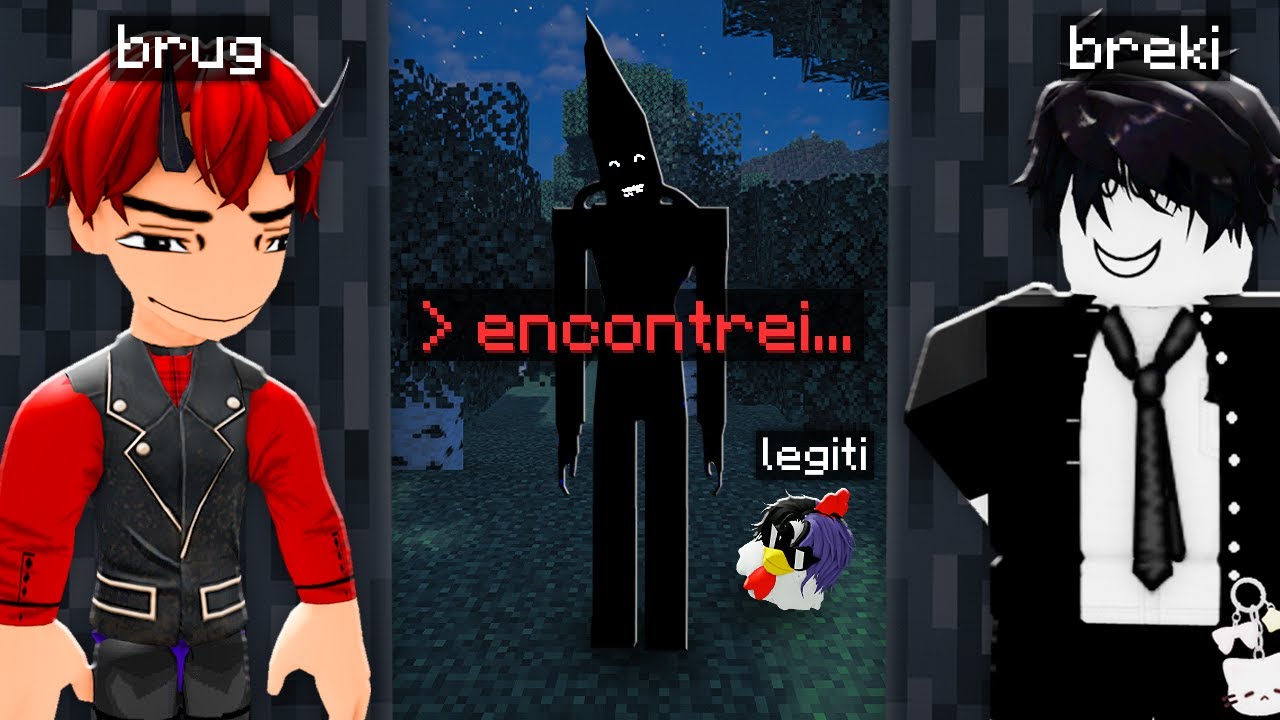 ele brinca de esconde-esconde com a gente no Minecraft... PLAYMATE (ft. breki e legiti)