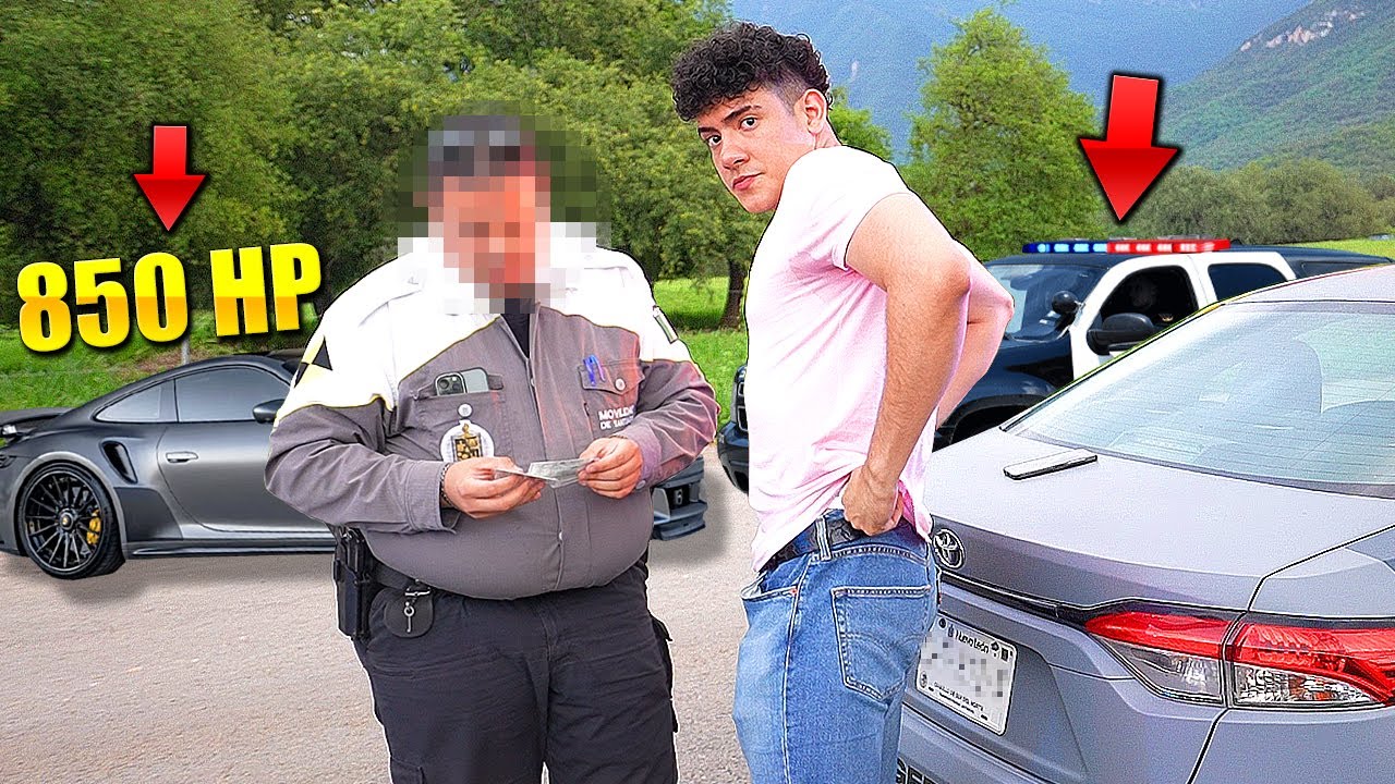 ME LLEVA LA POLICIA POR ANDAR EN MI NUEVO COCHE DEPORTIVO !! | TheDonato