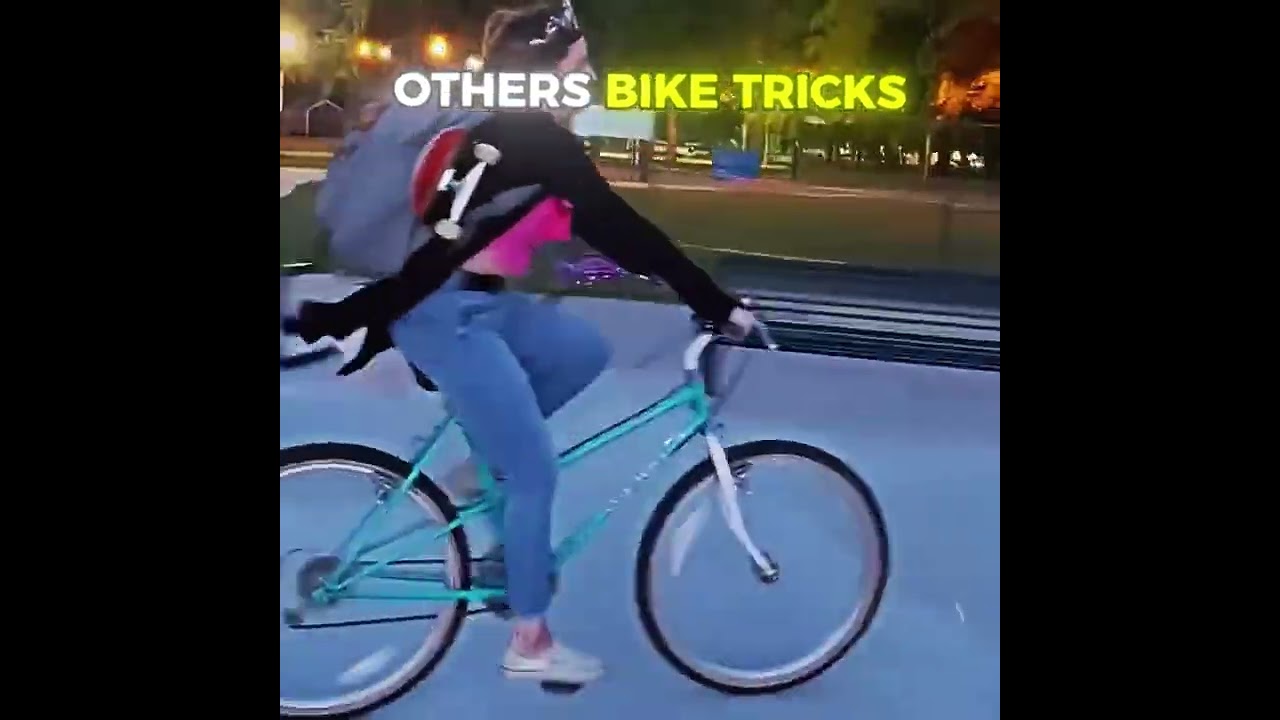 Other Bike Tricks vs This Man 😳 | Next Level Bike Skills #shorts