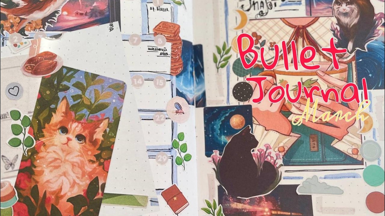 BULLET JOURNAL МАРТ 🌸🥞 || 2026