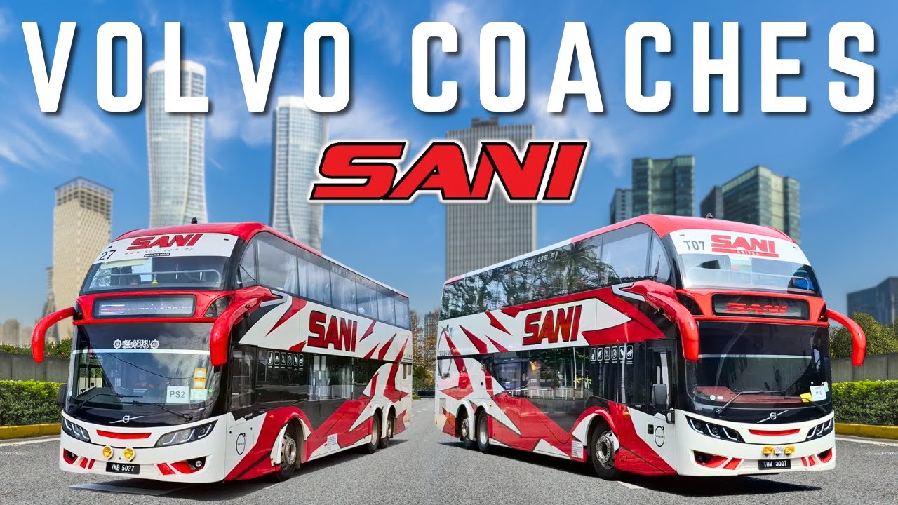 Sani Express's Volvo Coaches - A Bus Spotting Compilation Video