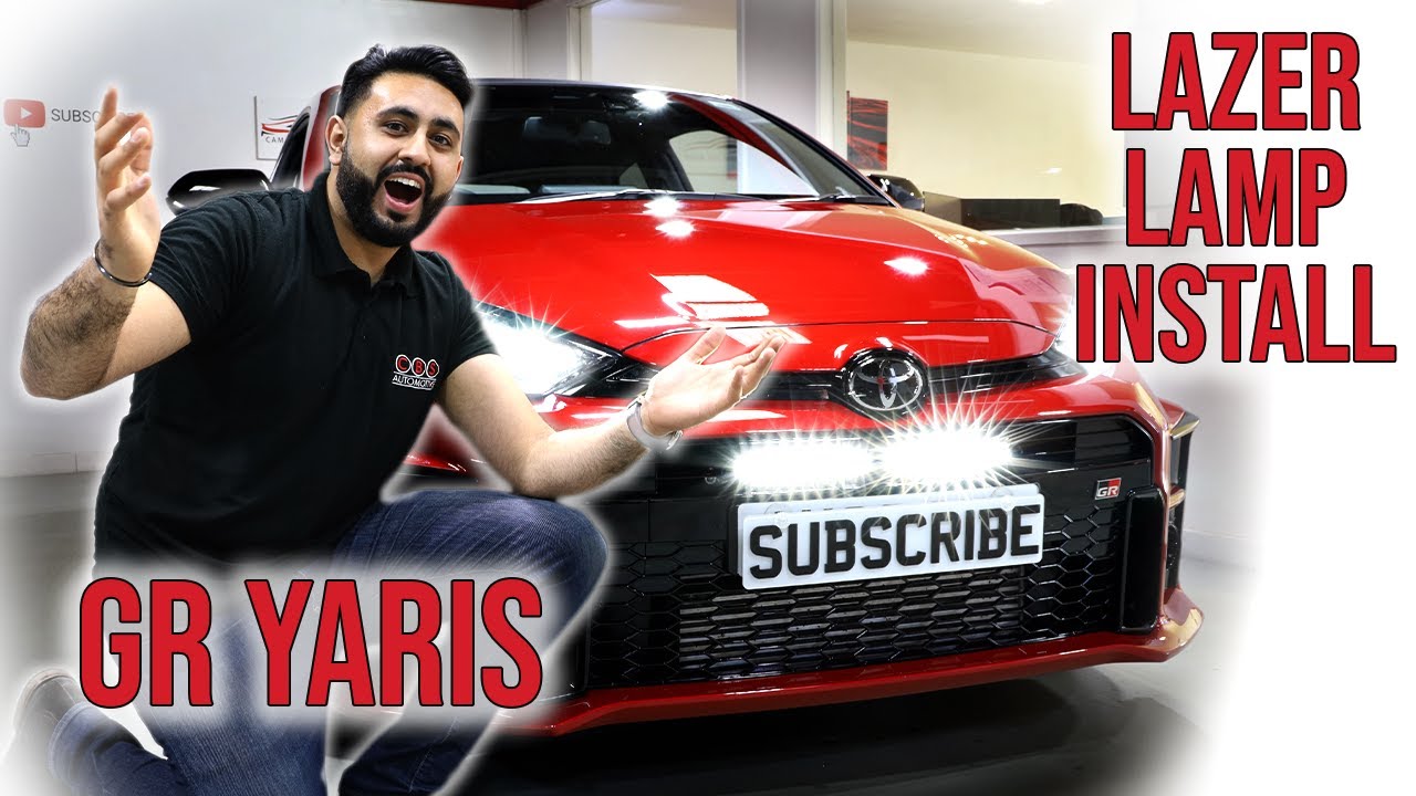 GR Yaris Rally Lights!! | Toyota GR Yaris Lazer Lamp Install