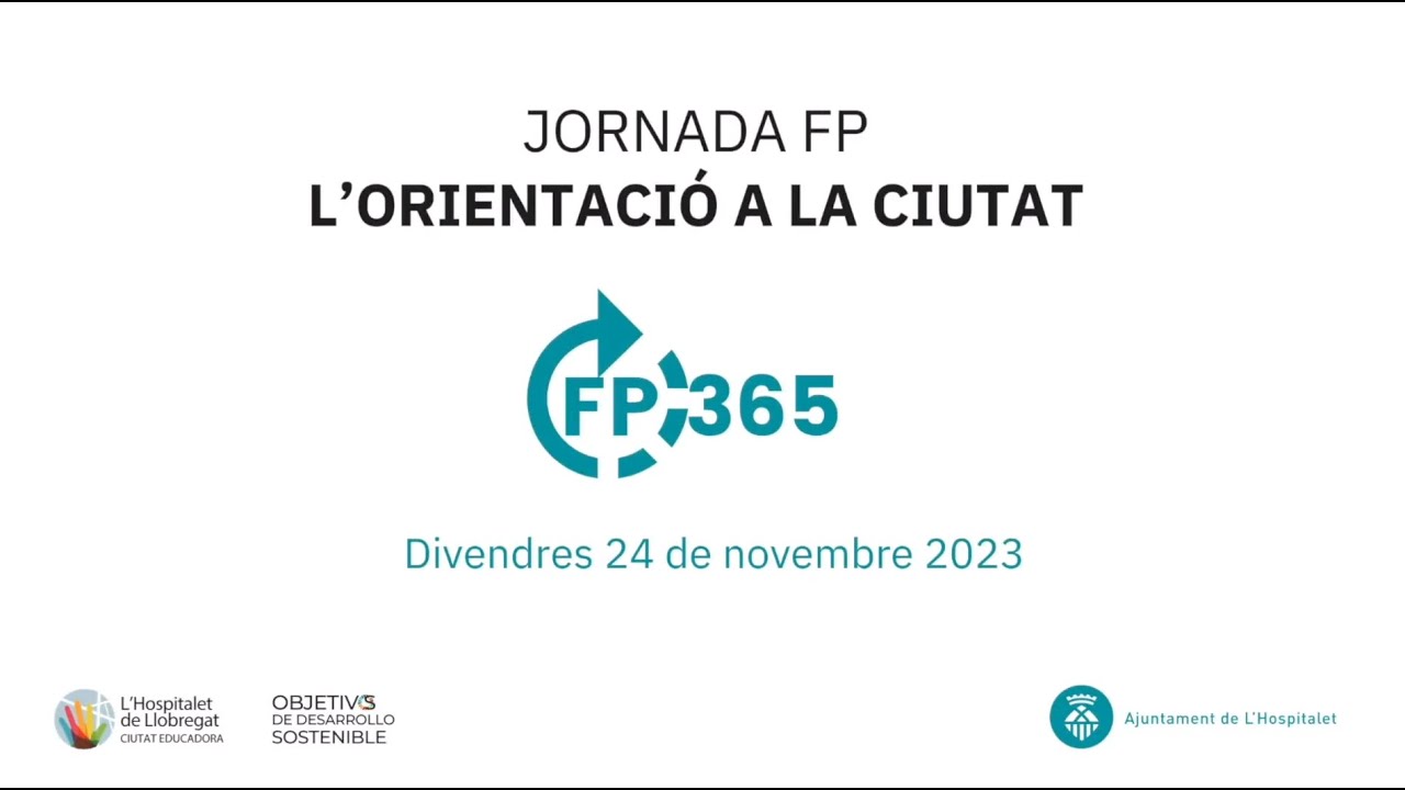 Jornada FP 365  'L'orientació a la ciutat'
