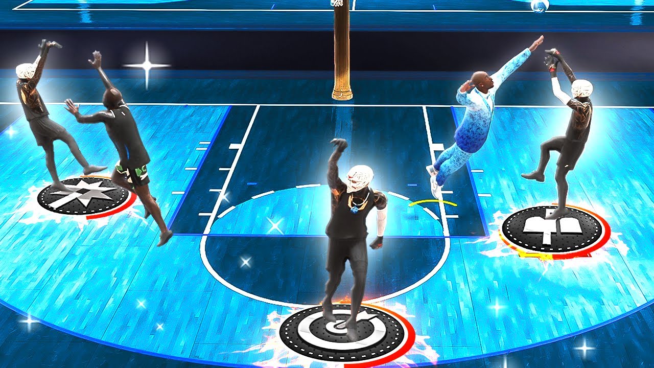 I used ALL of my STRETCH FOUR builds at ONCE in the 1v1 STAGE on NBA 2K22..