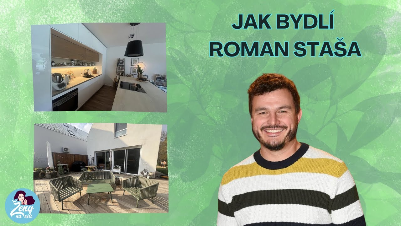 Kuchař Roman Staša: Vysněný dům koupil přes plot! Pro kuchyň měl jedinou podmínku