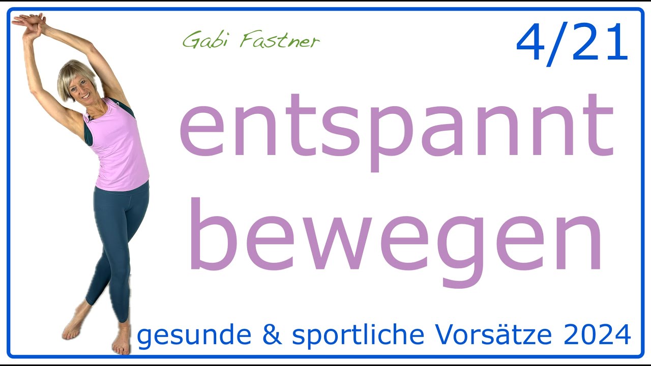 4/21 🤗 30 min. entspannt bewegen | Faszien - Pilates ohne Geräte