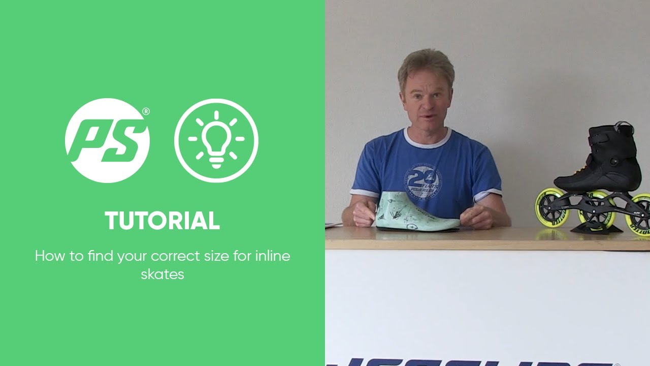 How to find your correct size for inline skates?