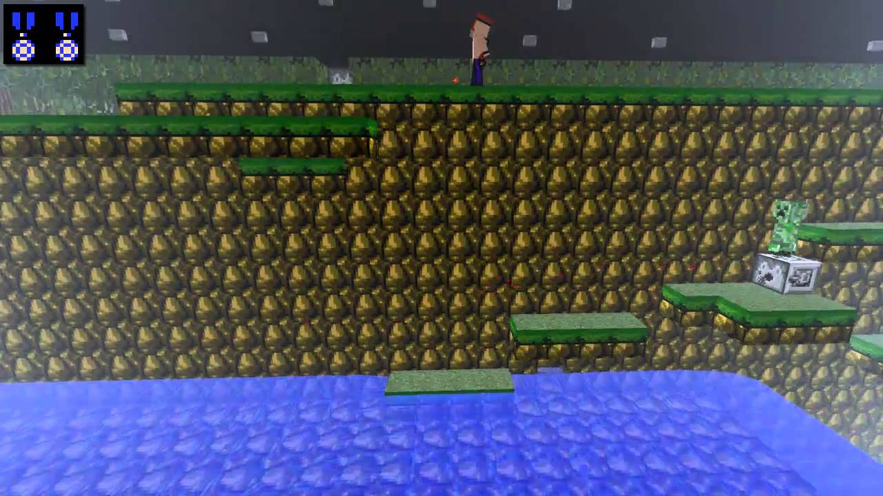 Minecraft Contra-Level 1