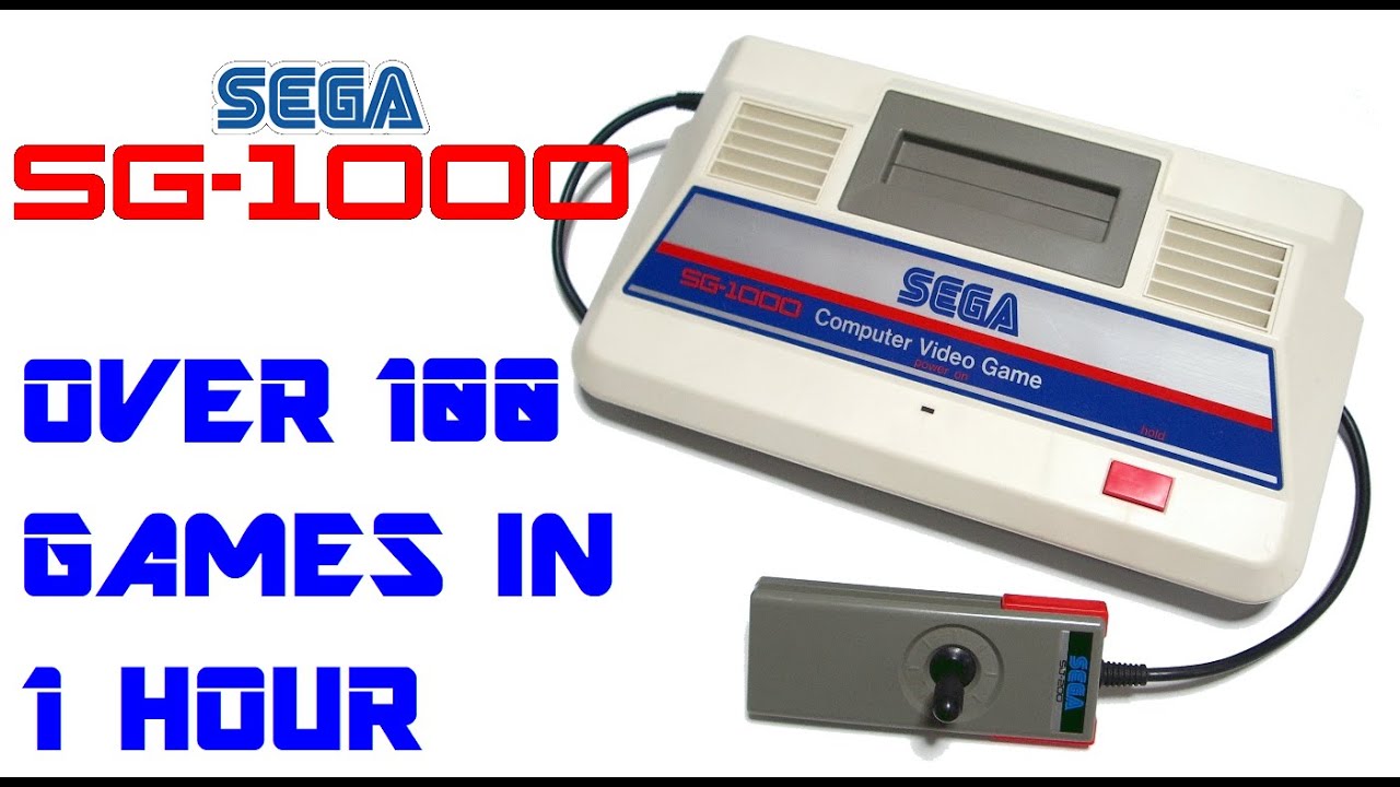 Over 100 Sega SG-1000 Games In Under 1 Hour