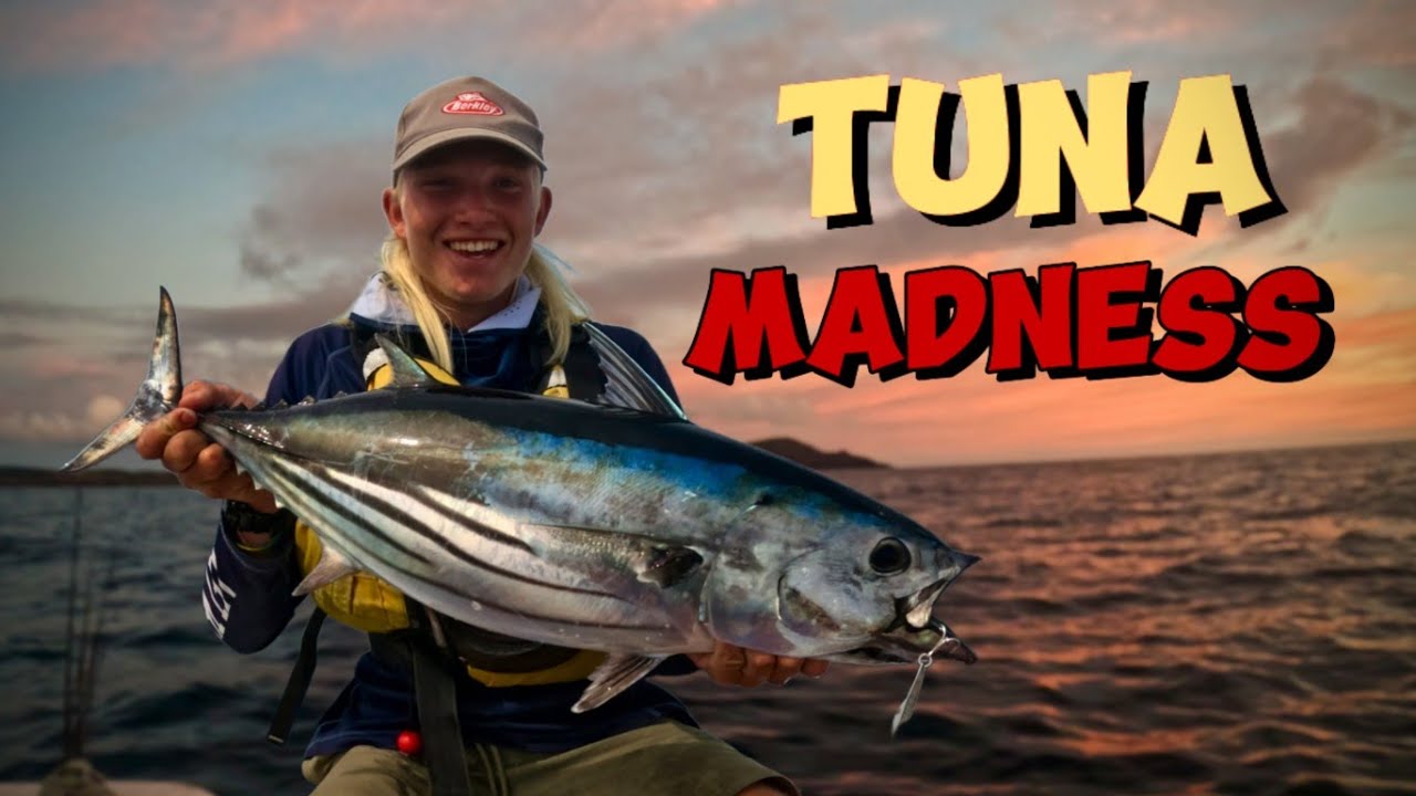 Catching Tuna from Our Tiny Inflatable Boat!