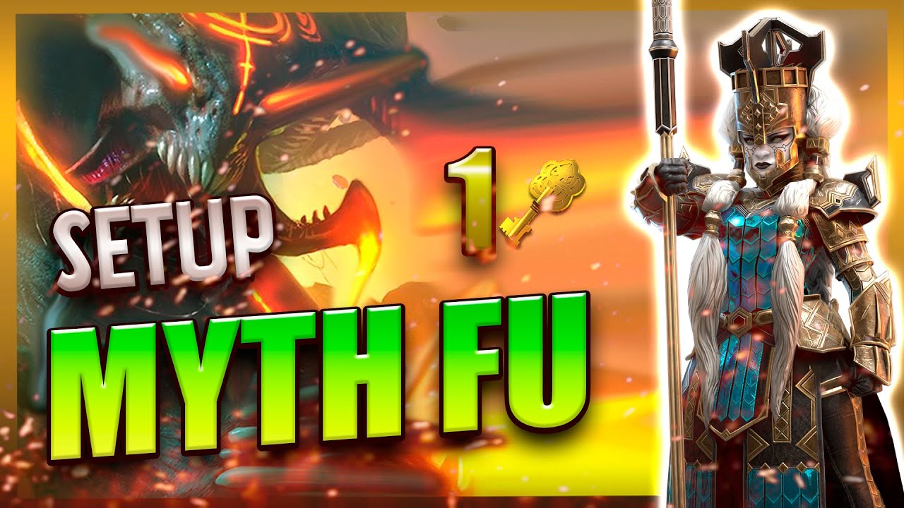 Setup MYTH FU, la setup DE MODA🔥🔥 (TODOS los BOSSES, TODAS las AFINIDADES)【 RAID SHADOW LEGENDS】