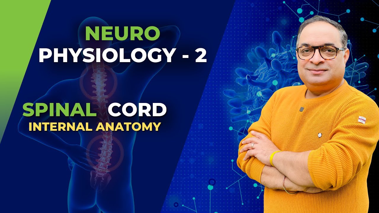 MBBS First Year | Neuro Physiology | Spinal Cord Internal Anatomy | Dr Sachin Kapur | AIIMS