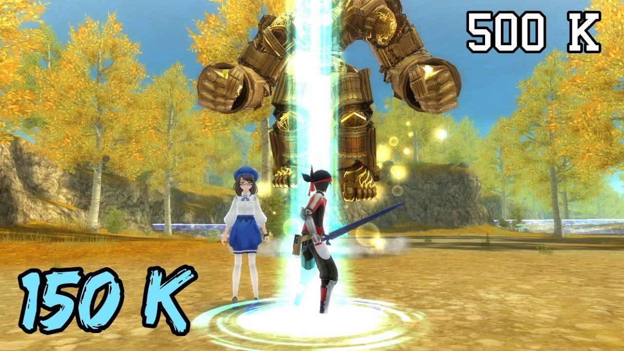 SAOIF : Golden Colossus 2025! 1H Sword Full Burst & Chain Skills Combo