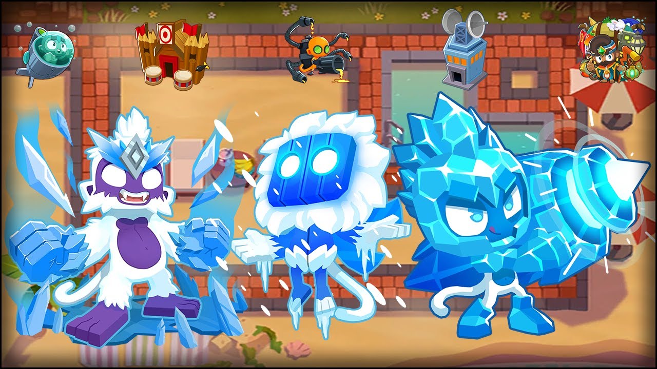 Super Brittle, Absolute Zero & Icicle Impale - 2 Megapops - Axis of Winter
