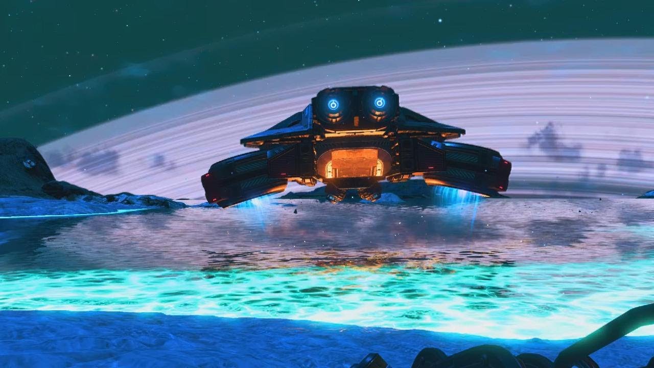 No Man's Sky Glowing Paradise Planet