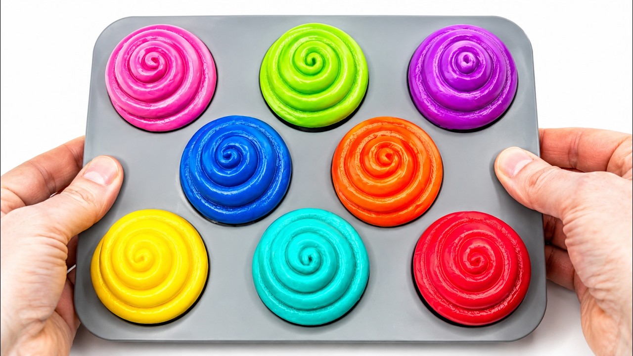 Learn Colors and Shapes for Toddlers | Cupcake Puzzle Game