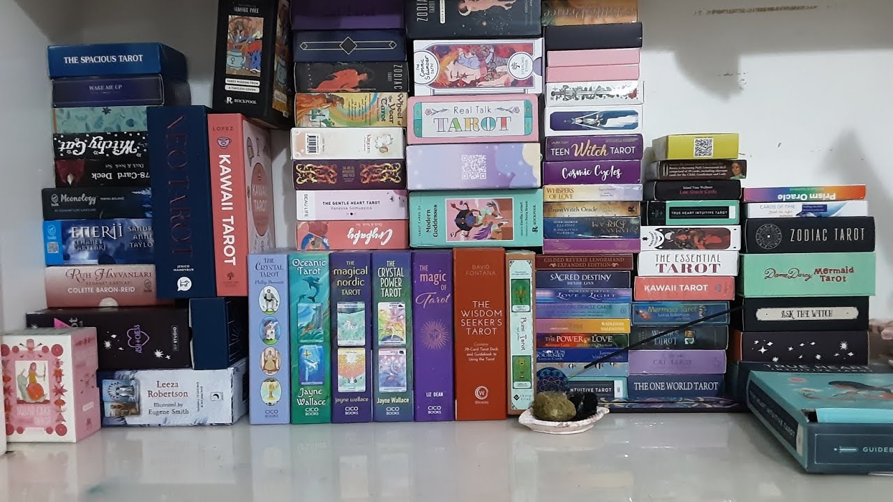 ♥ tarot destelerim bölüm 1 - tarot deste önerisi / deste koleksiyonum ♥