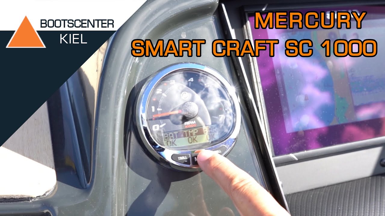 Mercury Smart Craft Instrumente SC 1000