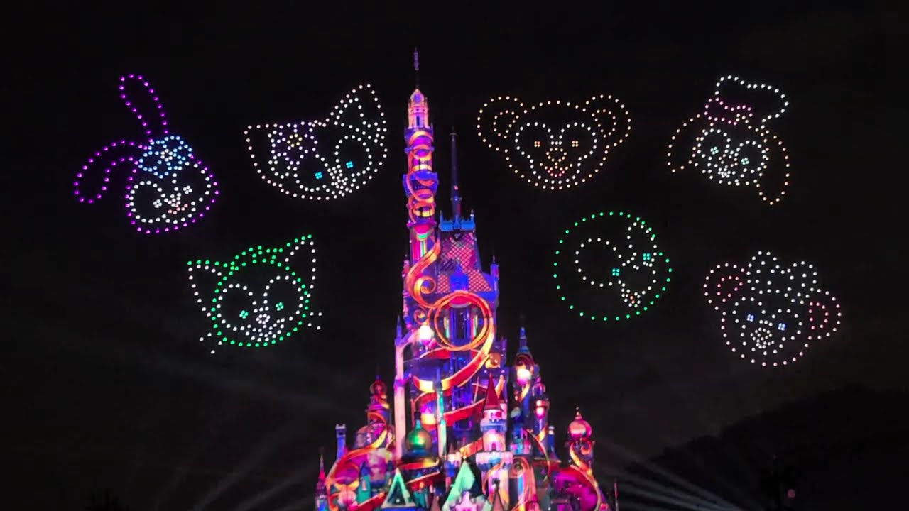 Momentous: Party in the Night Sky 迪士尼星夢光影之旅：星空派對 @ Hong Kong Disneyland 香港迪士尼樂園 2025-09-26 [4K]