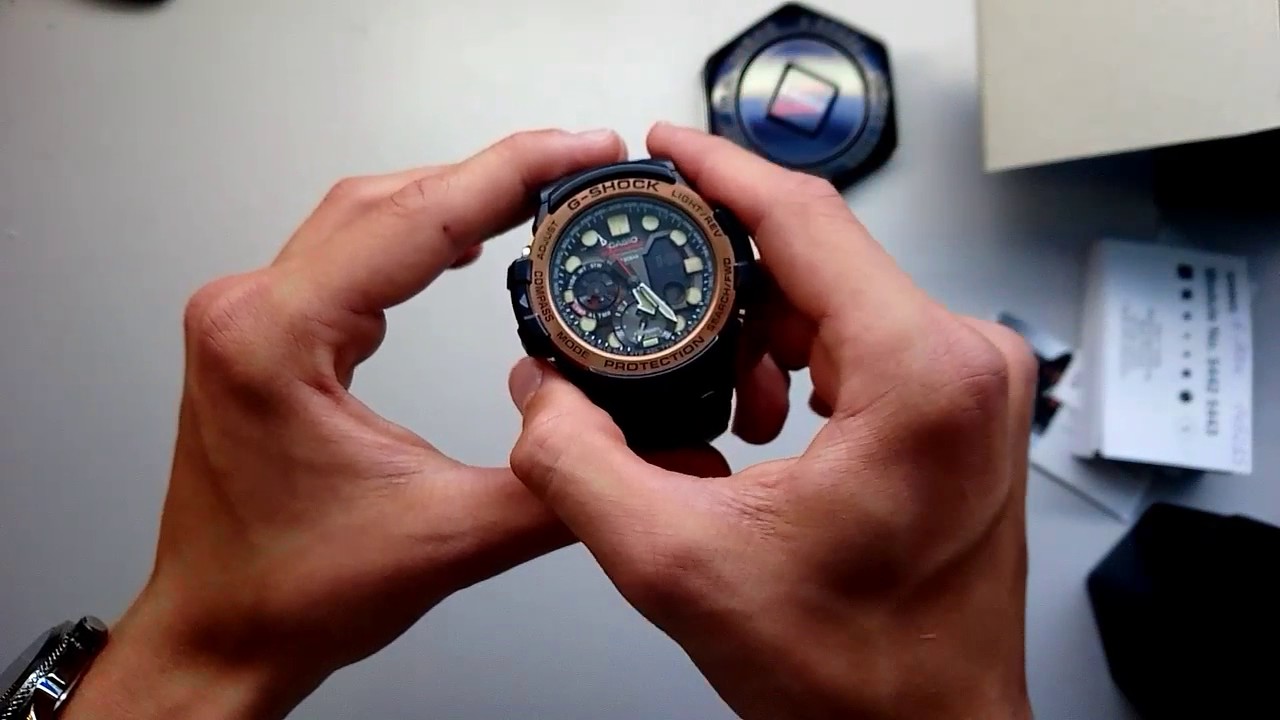Обзор часов Casio GULFMASTER GN-1000RG-1AER
