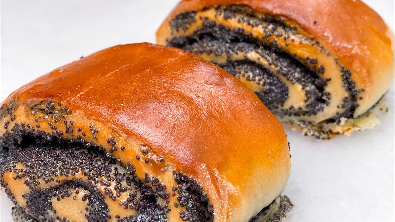 Рецепт булочек с маком