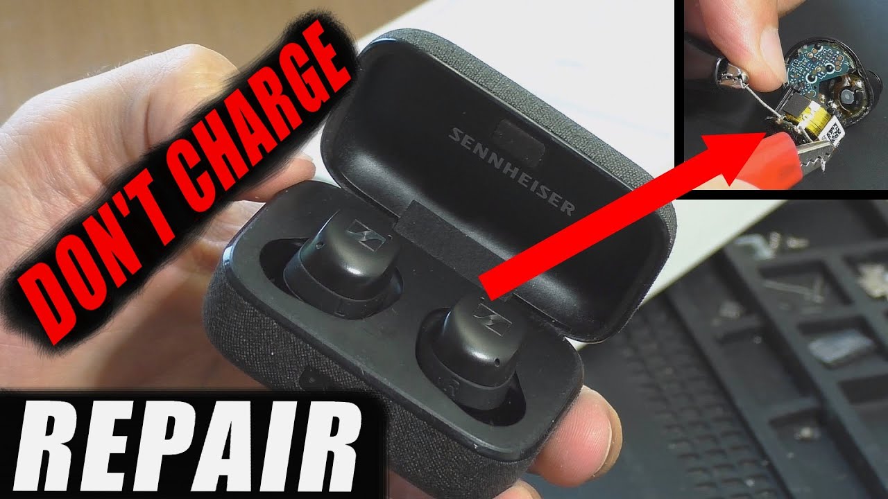 Не заряжается / Не включается | Наушники Sennheiser Momentum True Wireless 3 | РЕМОНТ / УСТРАНЕНИЕ