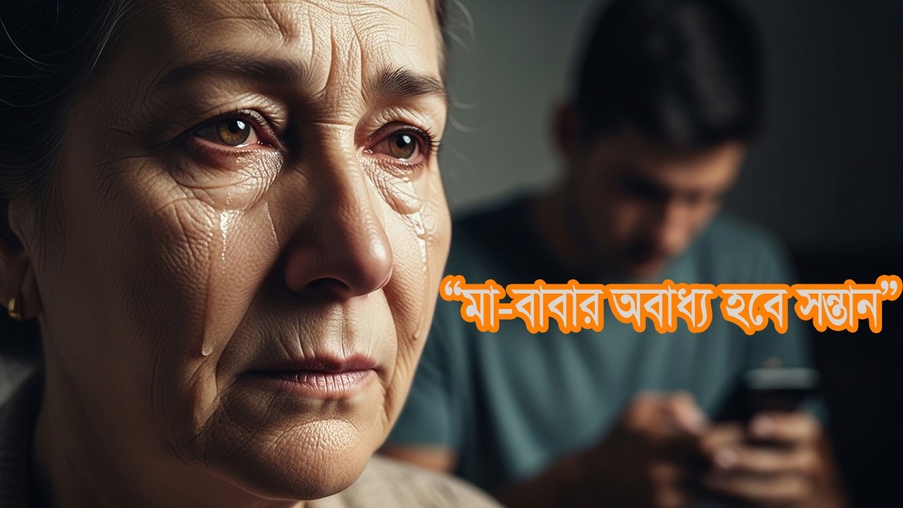 মা-বাবার অবাধ্য হবে সন্তান | শেষ পরিণতি দেখে চোখে পানি আসবে 😭#মাবাবা #EmotionalVideo #IslamicStory