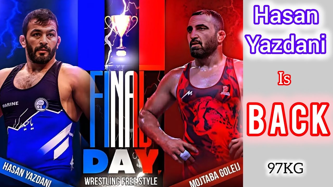 Hassan Yazdani Is BACK! 🔥 97kg Final vs Mojtaba Goleij | Iran Wrestling League