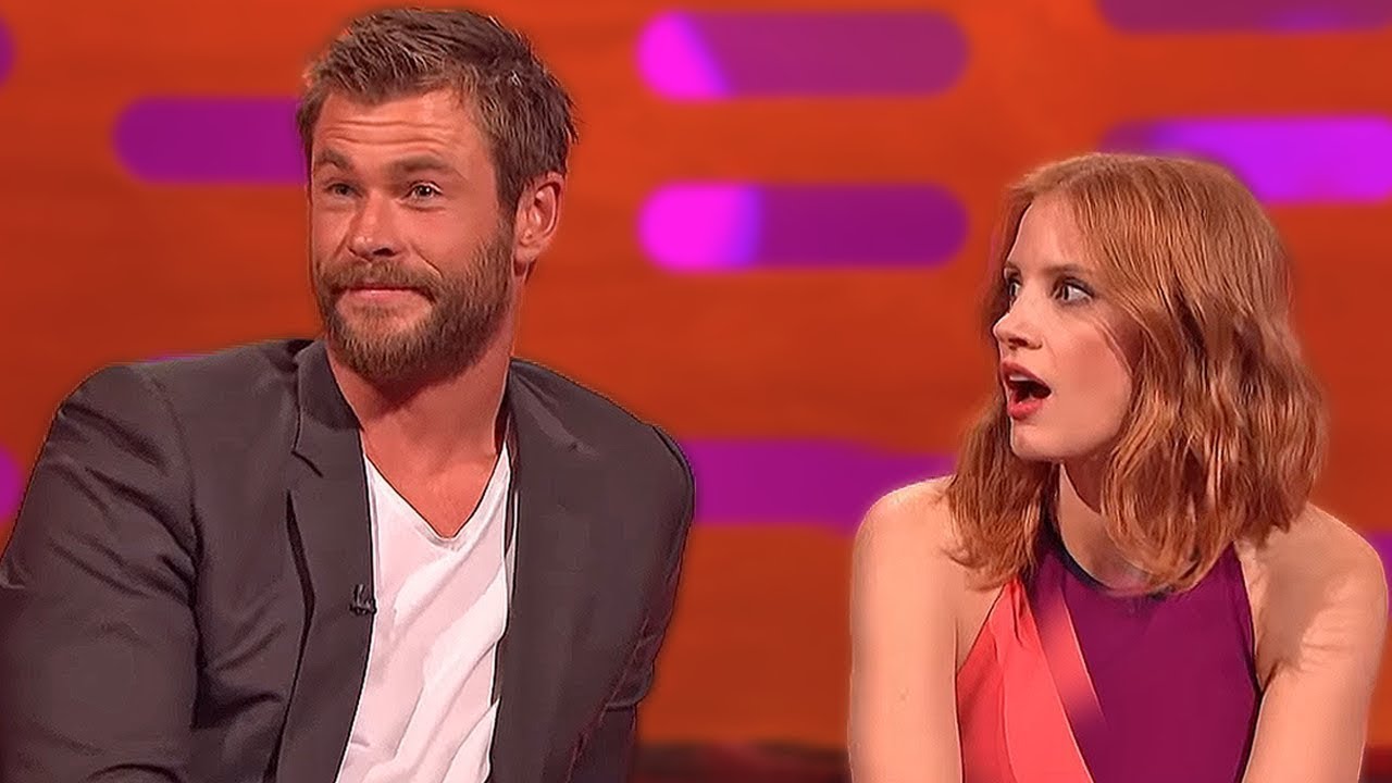 ATRIZES BABANDO NO CHRIS HEMSWORTH E DEIXANDO ELE SEM GRAÇA | Pipoca Perfeita