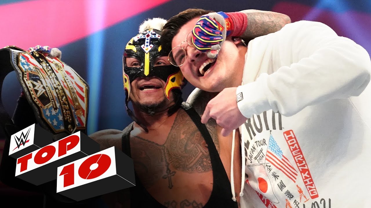 10 лучших моментов Raw: WWE Top 10, 25 ноября 2019 г.