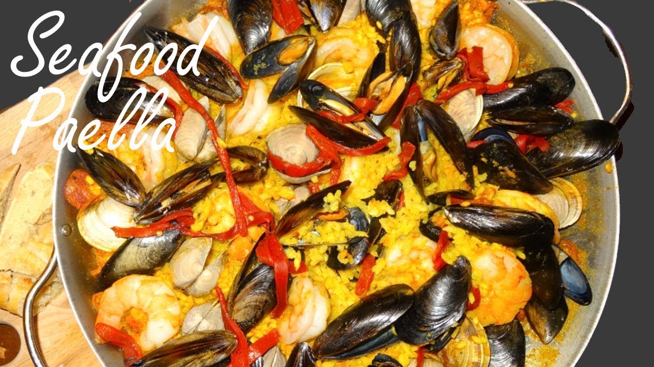 Paella - Seafood Paella Recipe