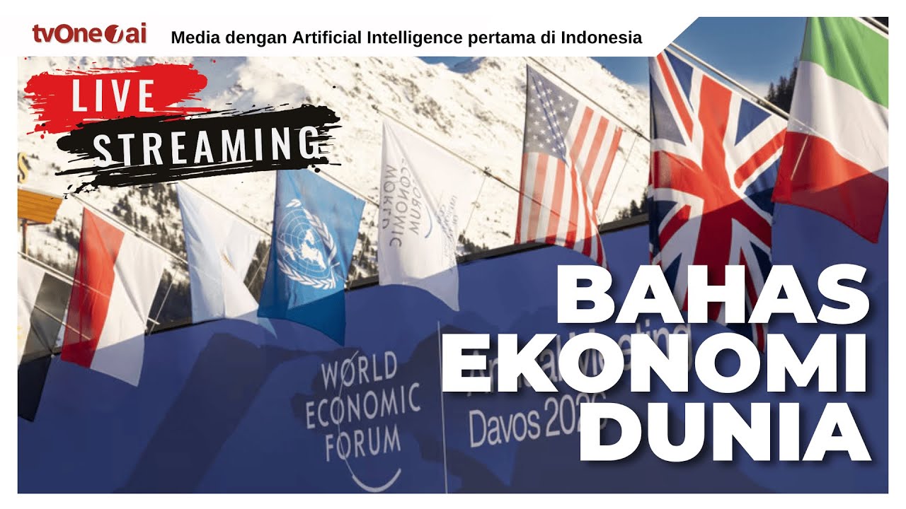 LIVE | World Economic Forum Bahas Arah Ekonomi Dunia Hari Ini. Kapan Giliran Presiden Prabowo?