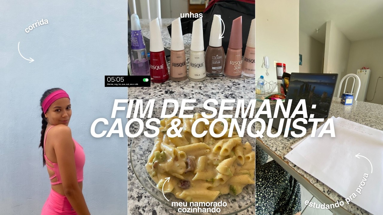 Meu fim de semana real: 5h da manhã, corrida, imprevistos ,meu canal foi monetizado
