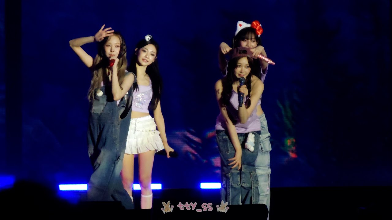 [4K] 240803 aespa 에스파 - Talk 3, BAHAMA @ SYNK : PARALLEL LINE in HONG KONG