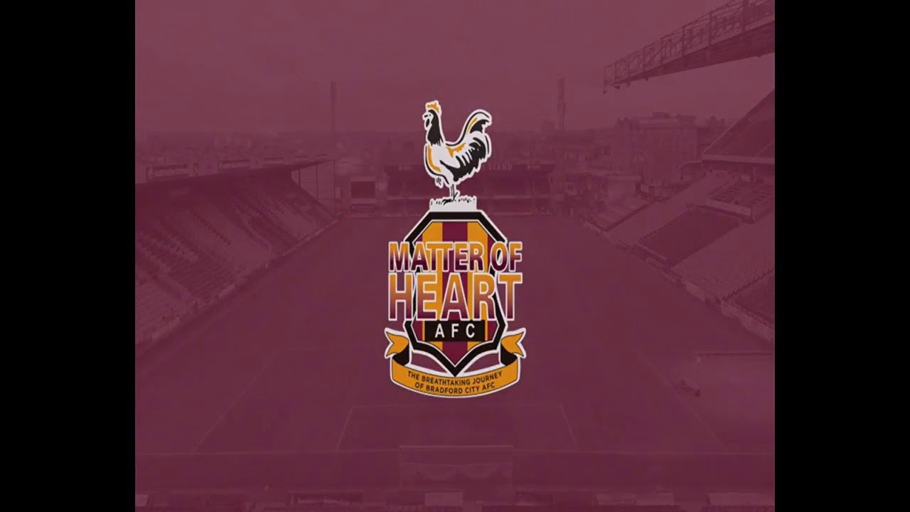 Bradford City Matter of Heart dvd