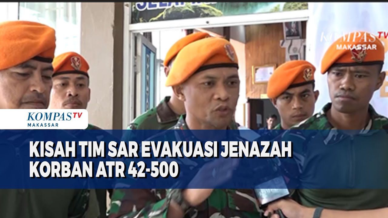 Kisah Tim SAR Evakuasi Jenazah Korban ATR 42 500