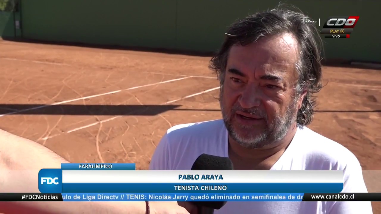 La historia de Pablo Araya, tenista paral&iacute;mpico y m&eacute;dico