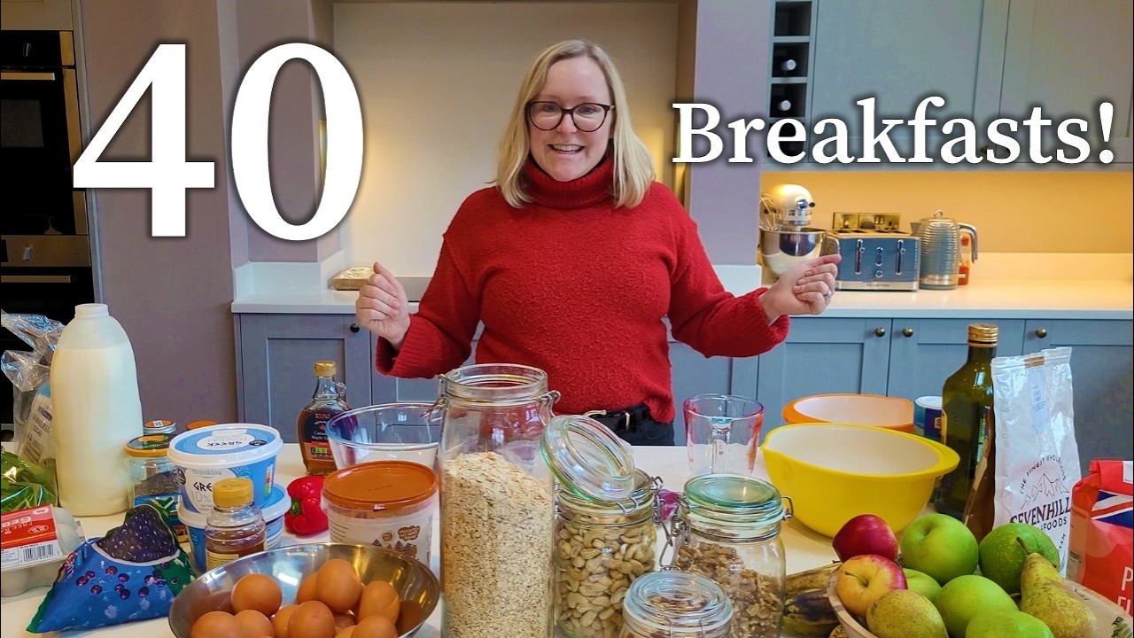 How I Prepped 40 Freezer Breakfasts In 3 Hours!